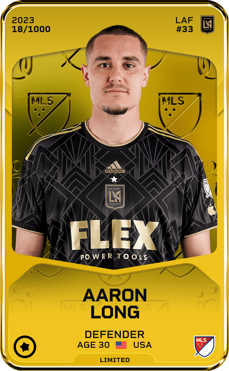 Aaron Long 2023-24 • Limited 18/1000