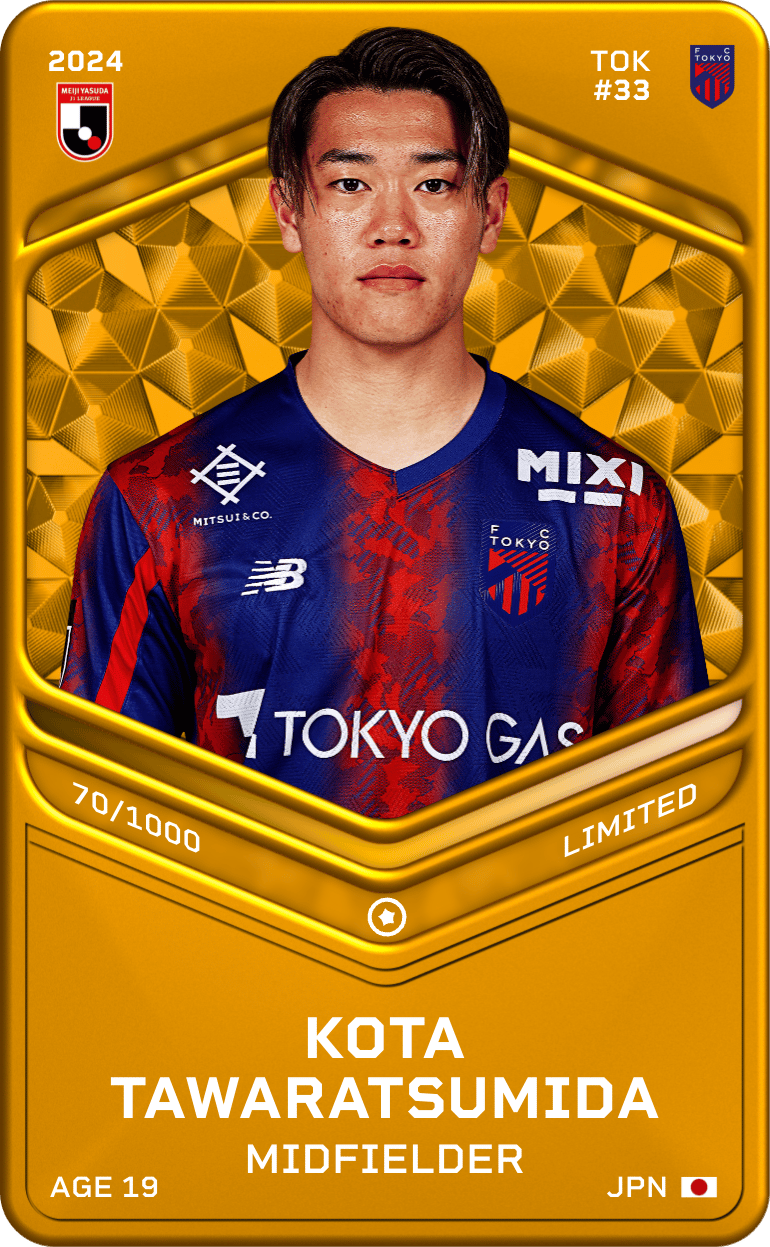 Kota Tawaratsumida 2024-25 • Limited 70/1000