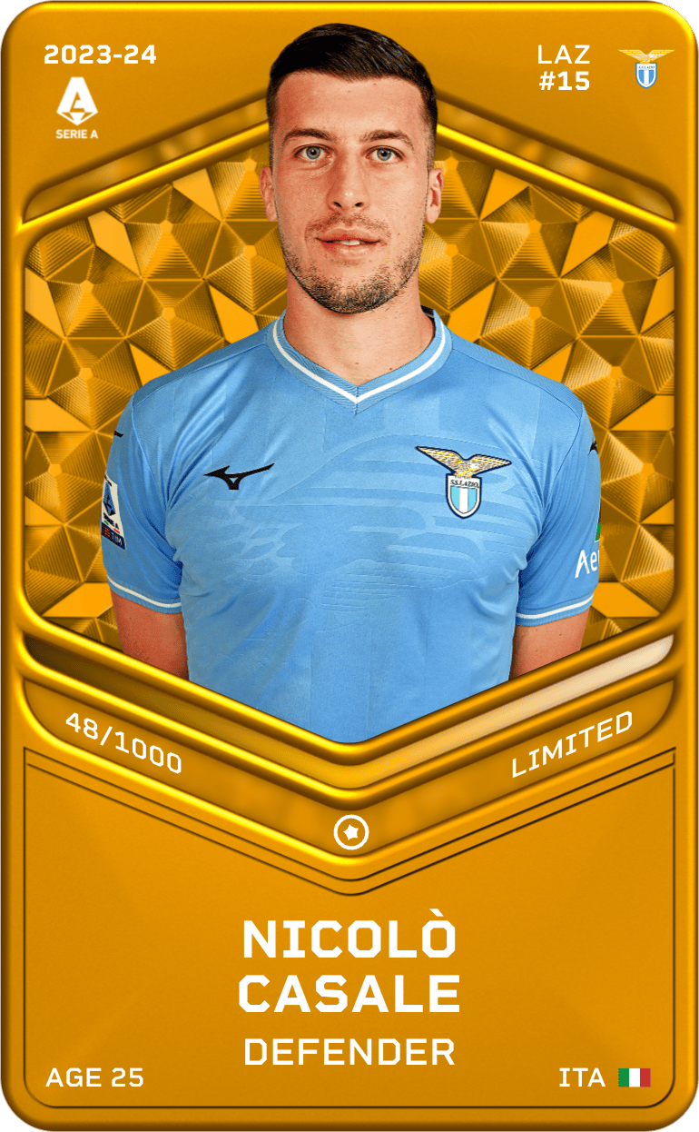 Nicolò Casale 2023-24 • Limited 48/1000