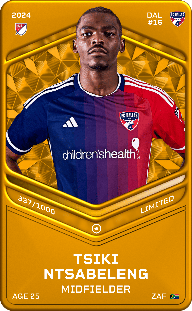 Tsiki Ntsabeleng 2024-25 • Limited 337/1000