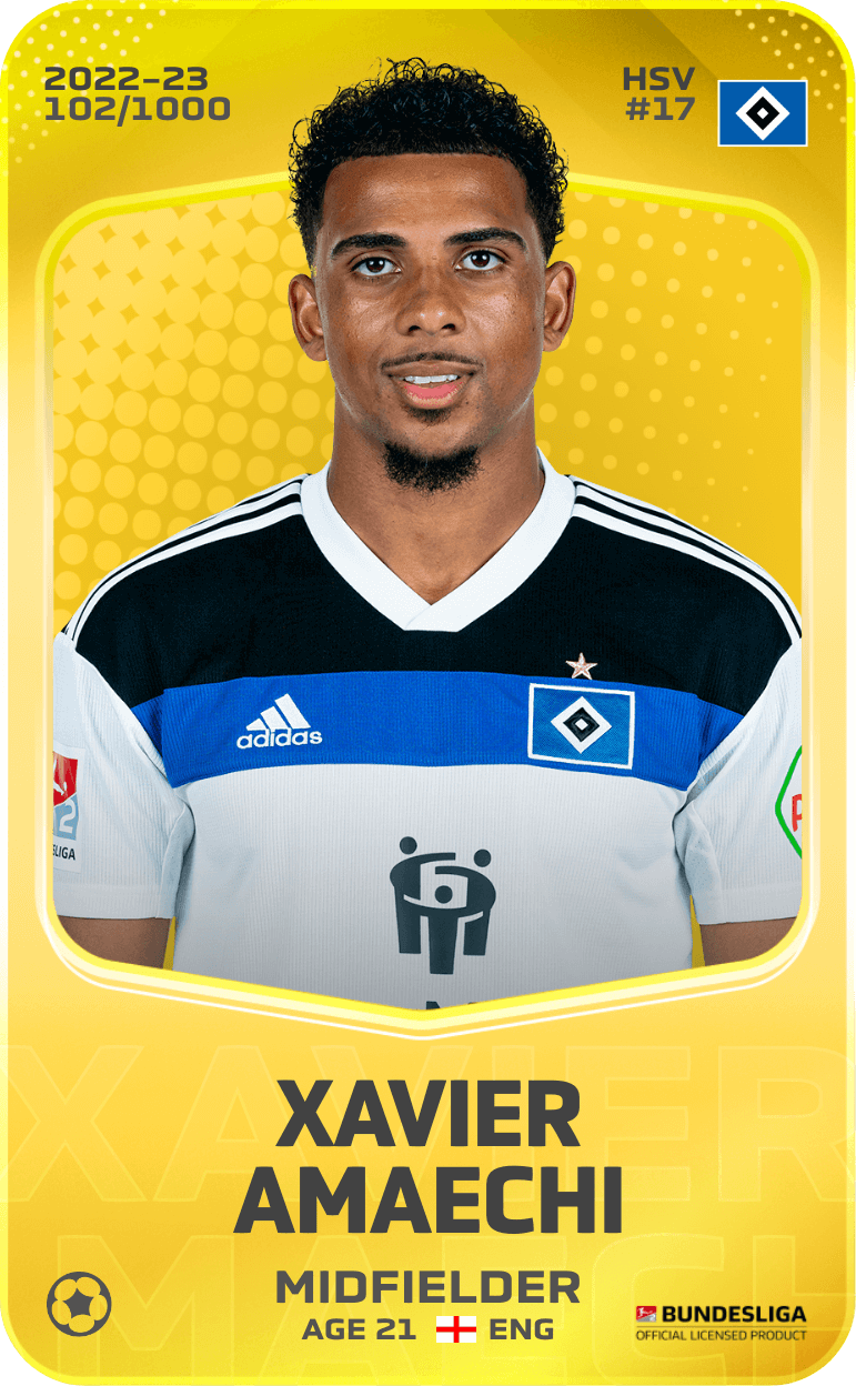 Xavier Amaechi 2022-23 • Limited 102/1000