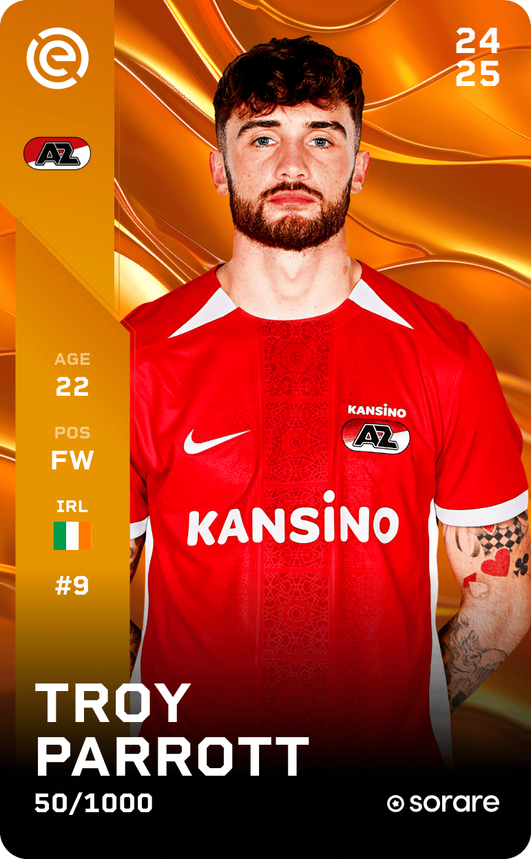 Troy Parrott 2024-25 • Limited 50/1000