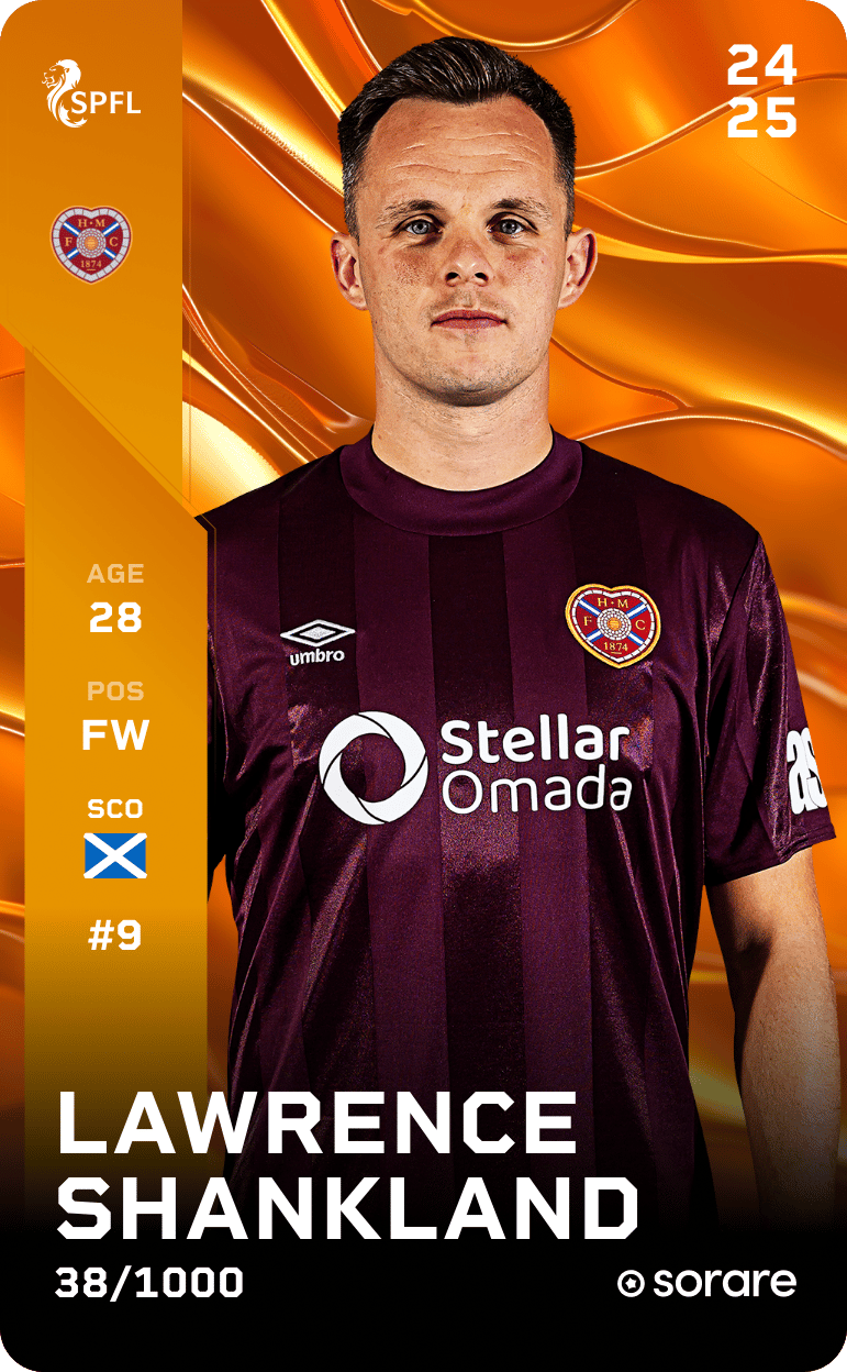 Lawrence Shankland 2024-25 • Limited 38/1000