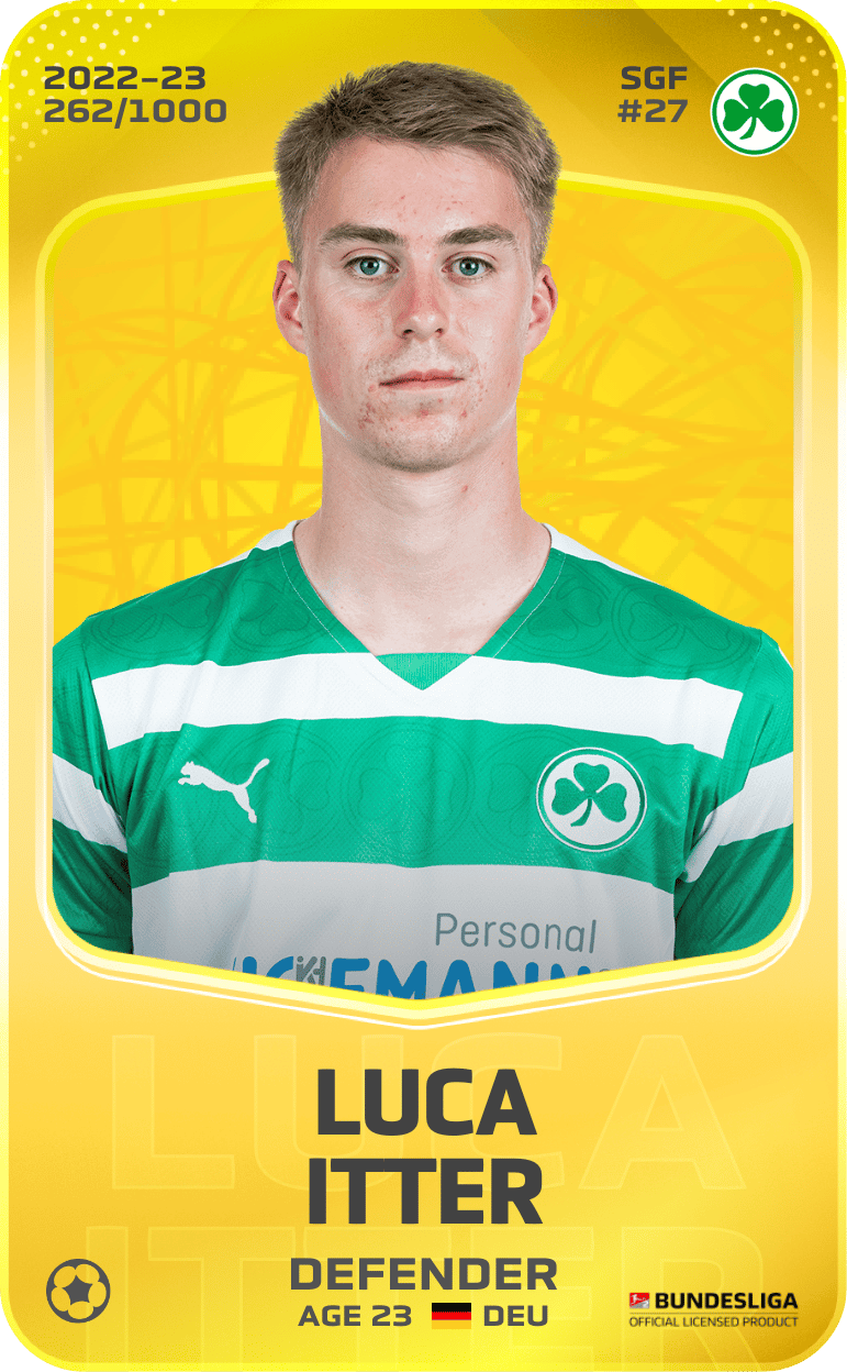 Luca Itter 2022-23 • Limited 262/1000