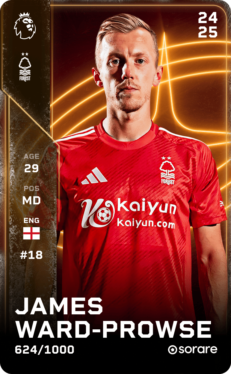 James Ward-Prowse 2024-25 • Limited 624/1000