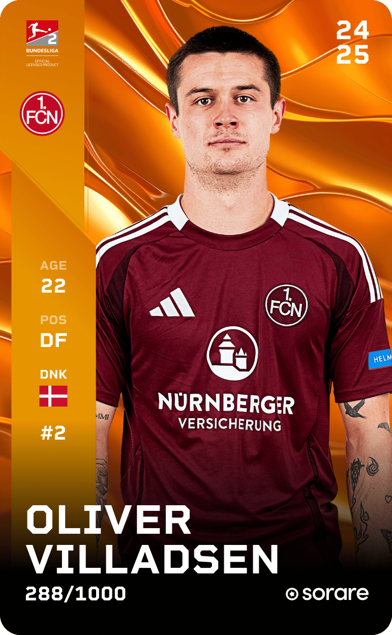 Oliver Villadsen 2024-25 • Limited 288/1000