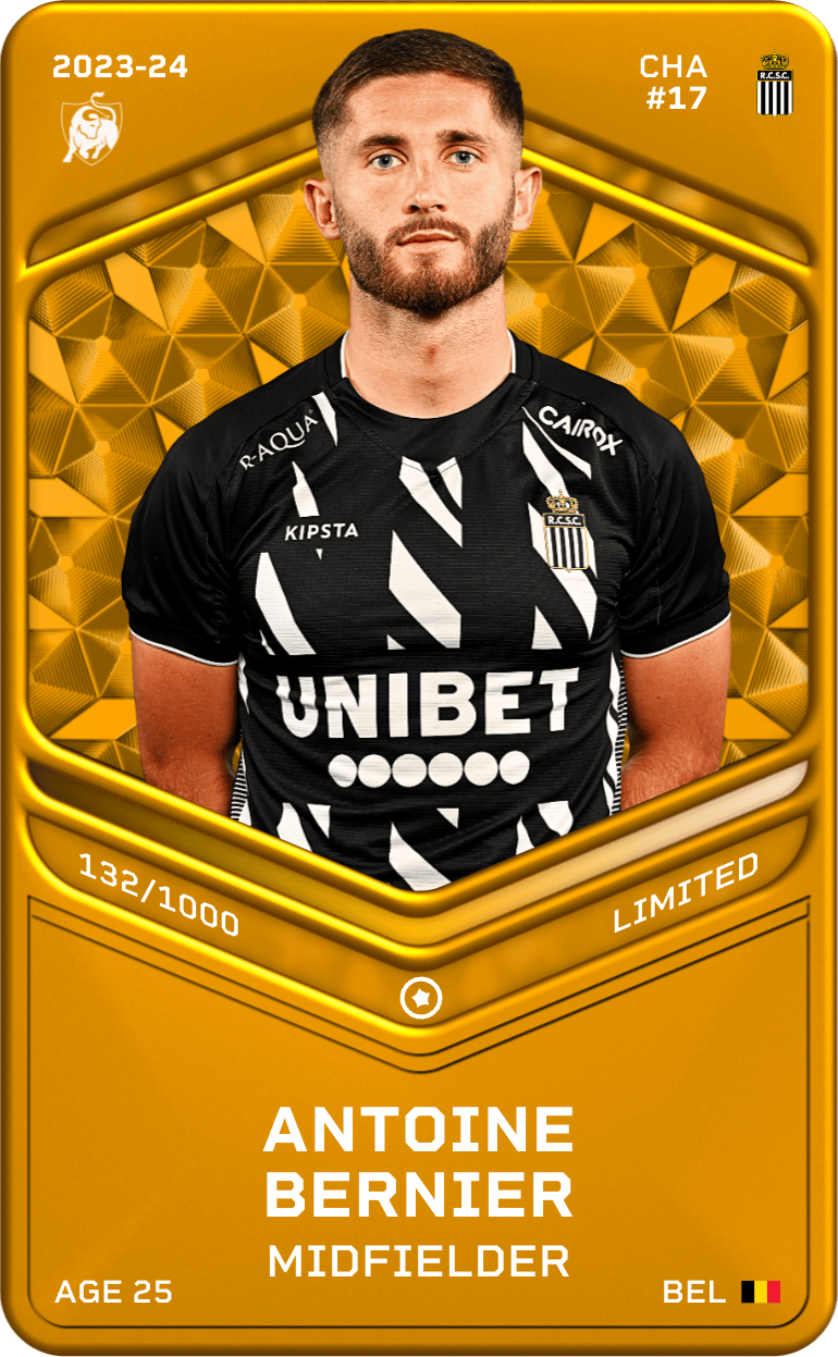 Antoine Bernier 2023-24 • Limited 132/1000