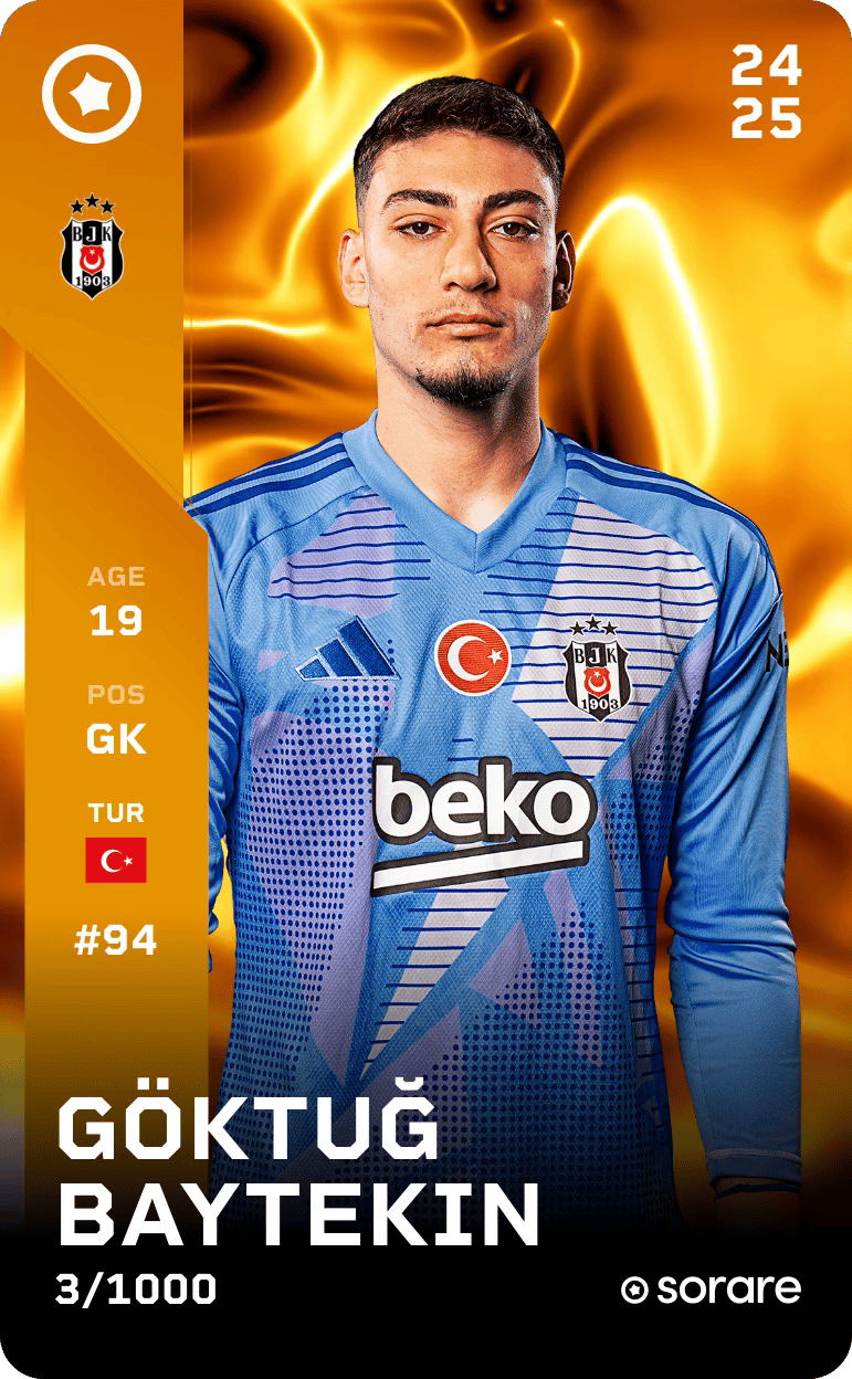 Göktuğ Baytekin 2024-25 • Limited 3/1000