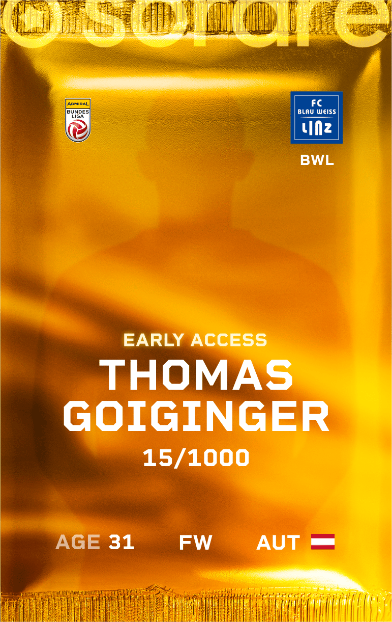 Thomas Goiginger 2024-25 • Limited 15/1000