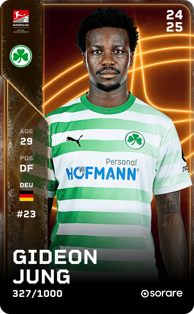 Gideon Jung 2024-25 • Limited 327/1000