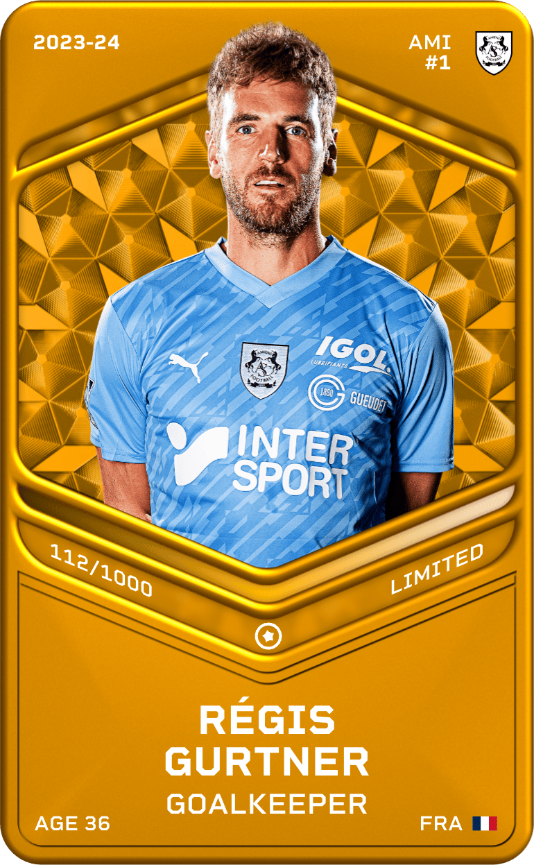 Régis Gurtner 2023-24 • Limited 112/1000
