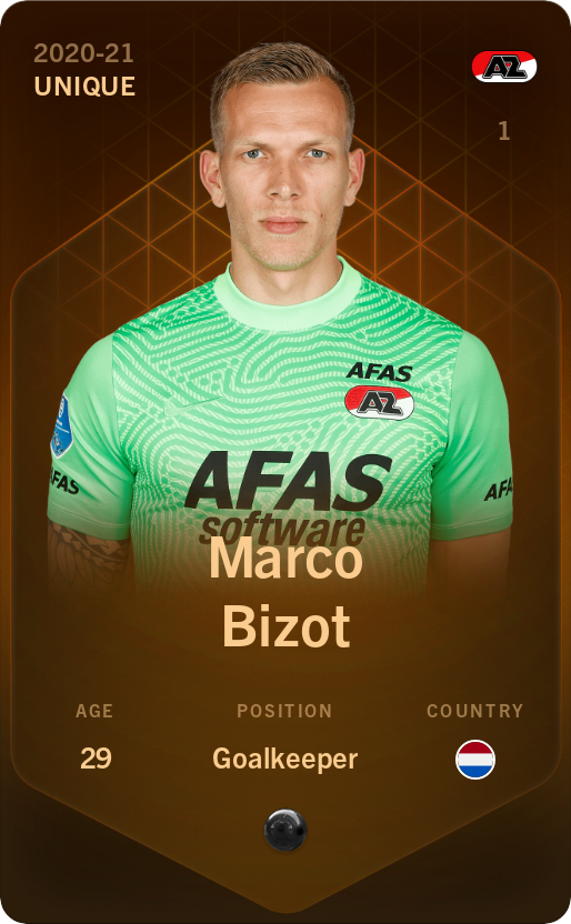 Sorare - Sorare Official - Marco Bizot 2020-21 • Unique - NFT # 31578586560198565137828388822824702994469414812905113267524194698929081454399