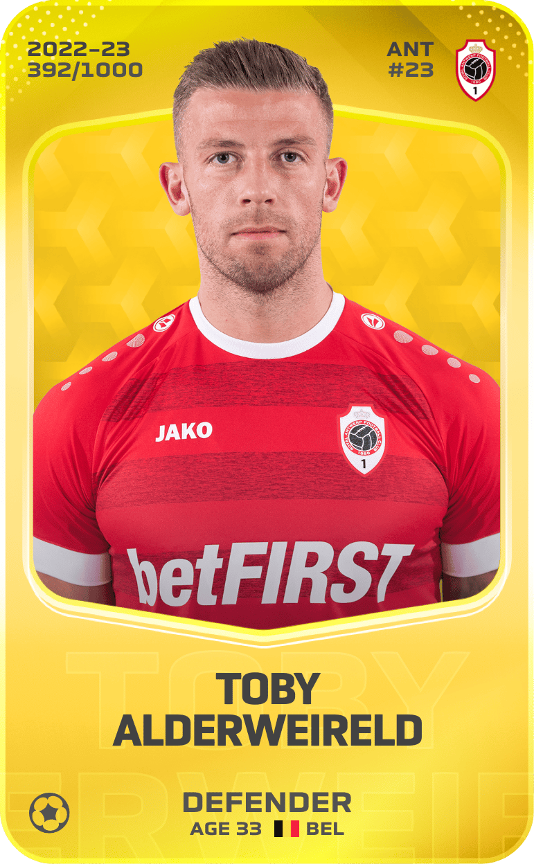 Toby Alderweireld 2022-23 • Limited 392/1000