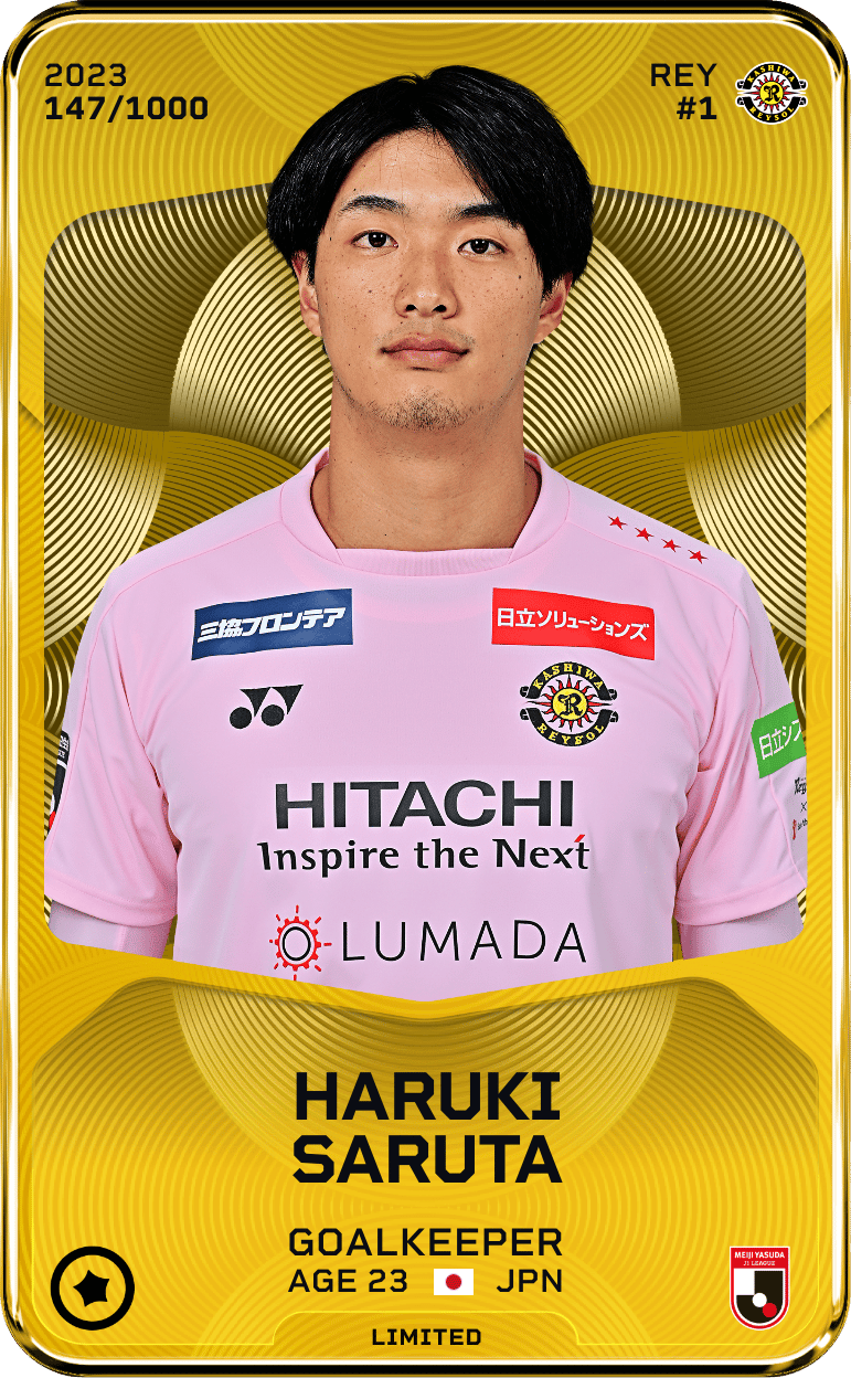 Haruki Saruta 2023-24 • Limited 147/1000