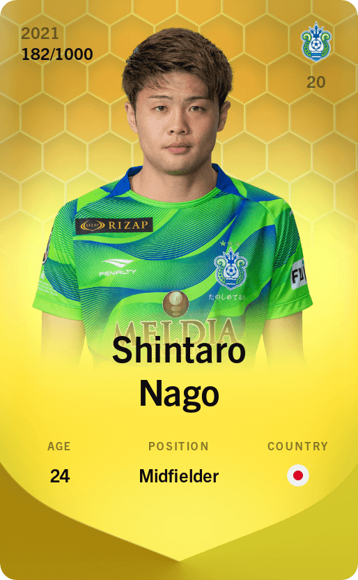 Shintaro Nago 2021-22 • Limited 182/1000