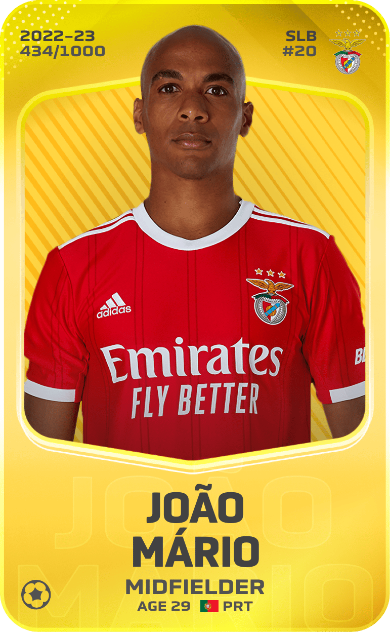 João Mário 2022-23 • Limited 434/1000