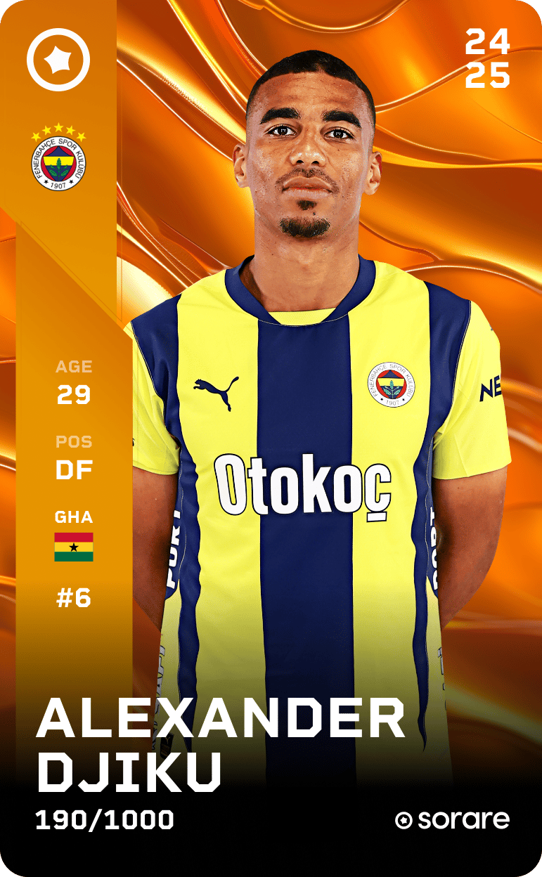 Alexander Djiku 2024-25 • Limited 190/1000