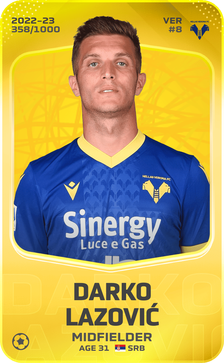 Darko Lazović 2022-23 • Limited 358/1000