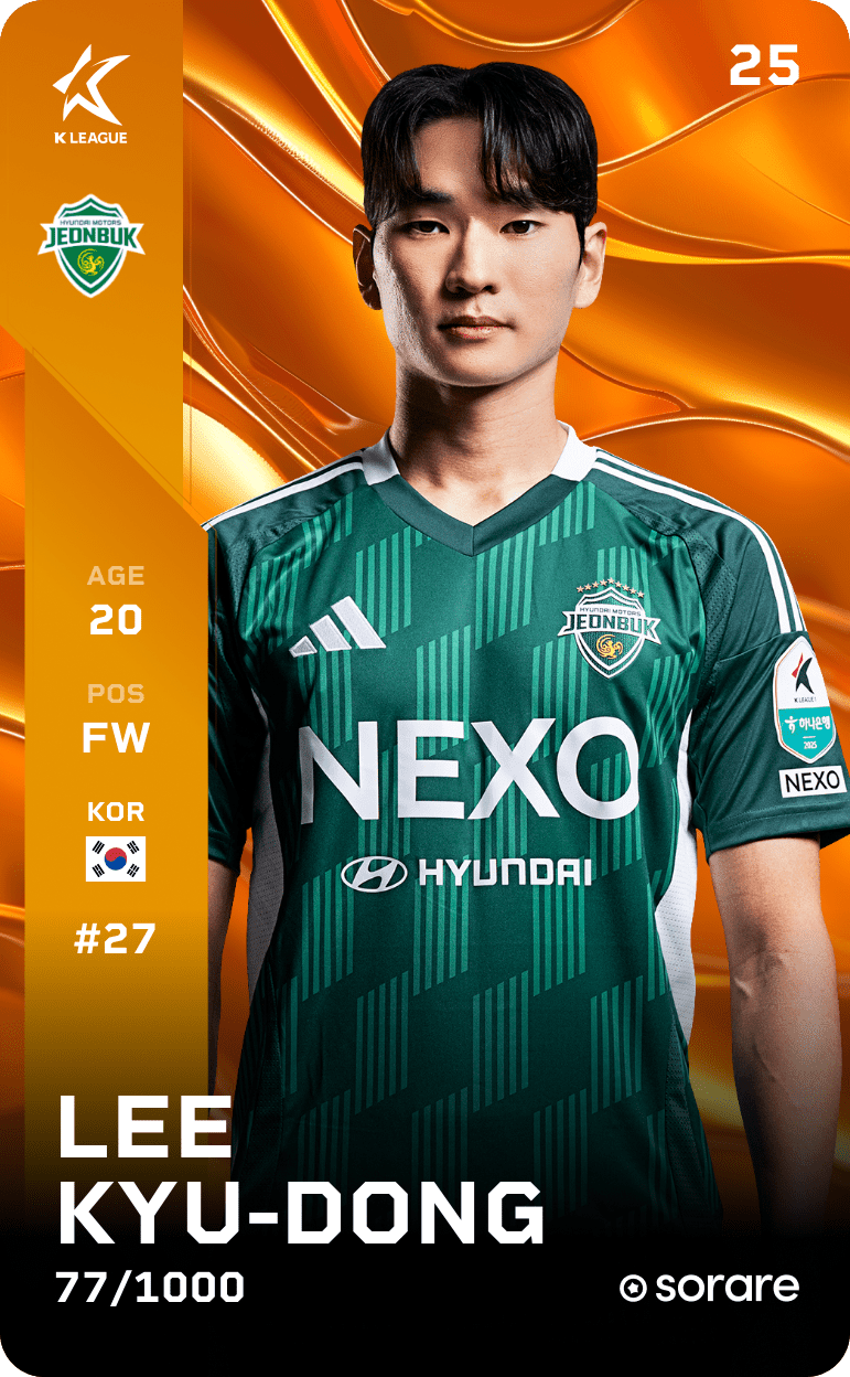 Lee Kyu-Dong 2025-26 • Limited 77/1000