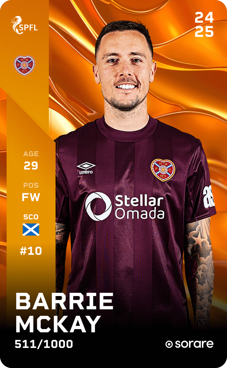 Barrie McKay 2024-25 • Limited 511/1000