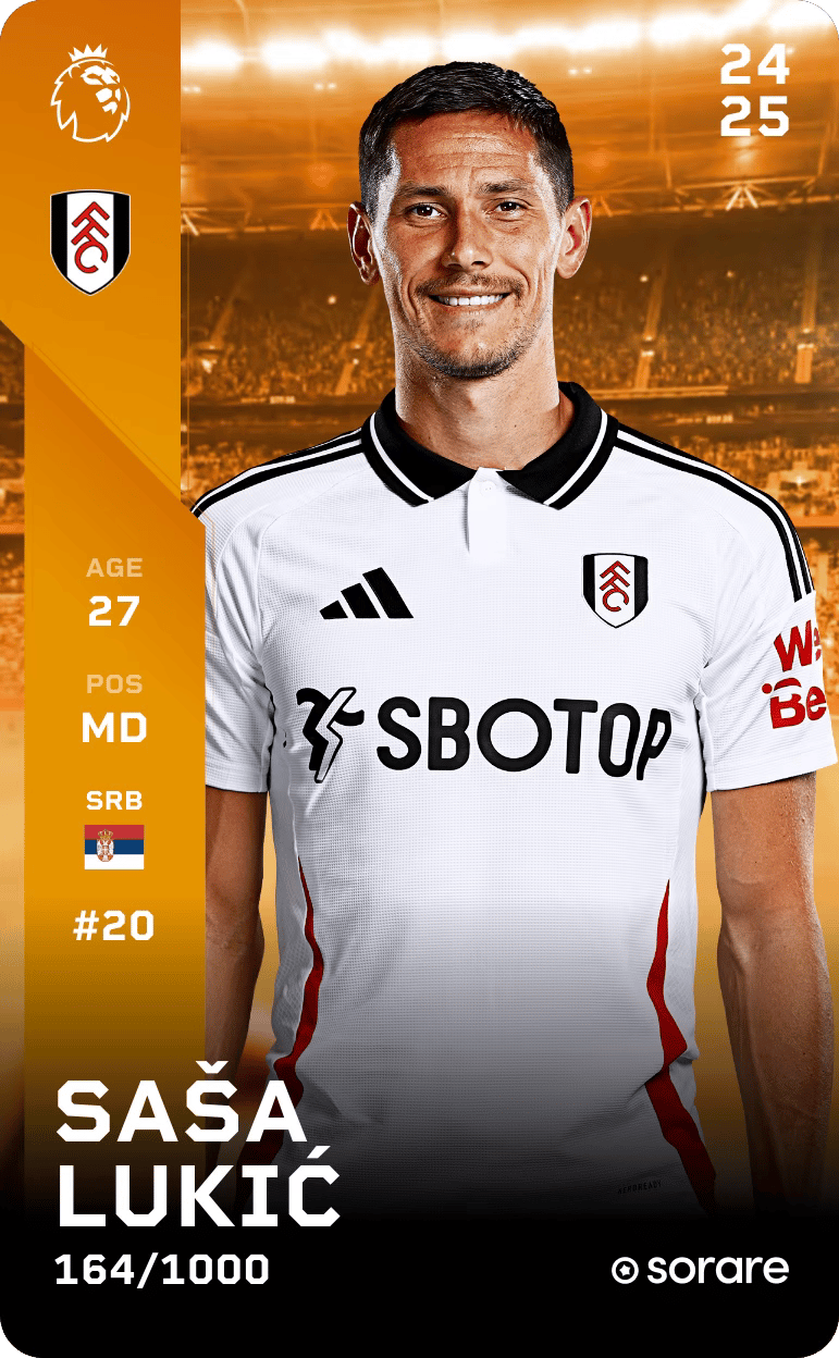 Saša Lukić 2024-25 • Limited 164/1000