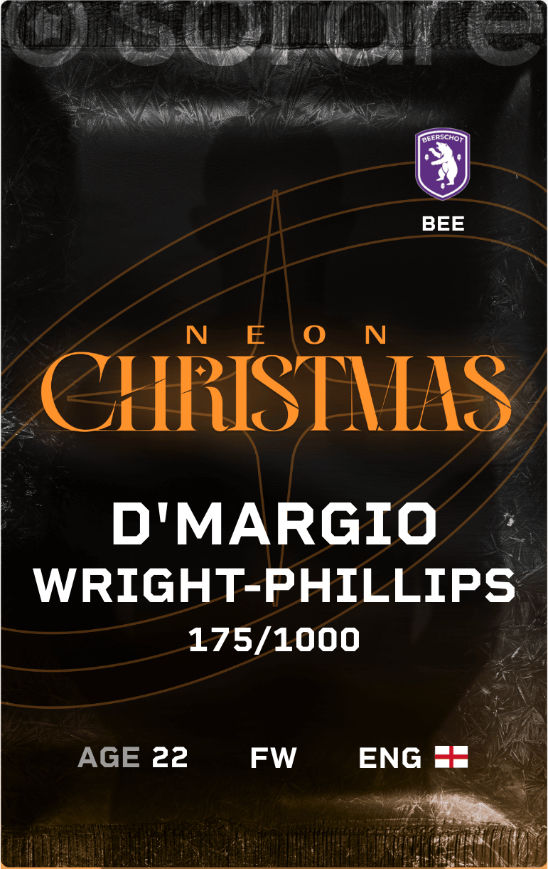 D'Margio Wright-Phillips 2024-25 • Limited 175/1000