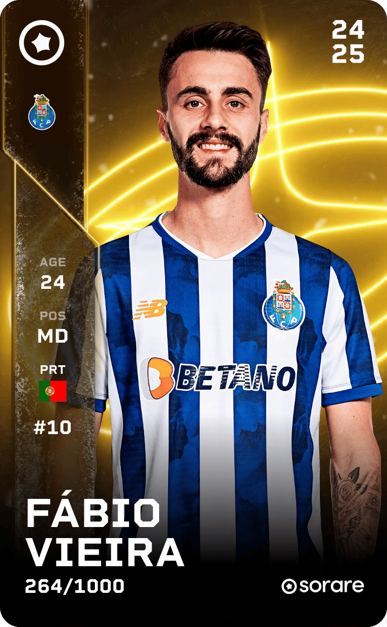 Fábio Vieira 2024-25 • Limited 264/1000