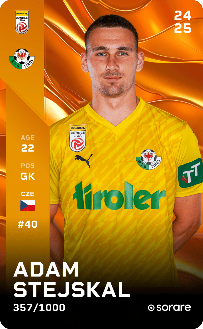 Adam Stejskal 2024-25 • Limited 357/1000