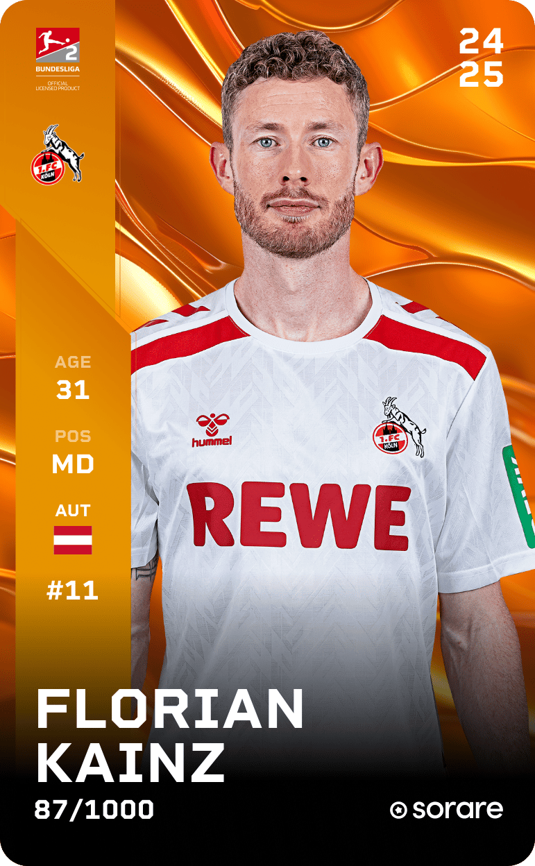 Florian Kainz 2024-25 • Limited 87/1000