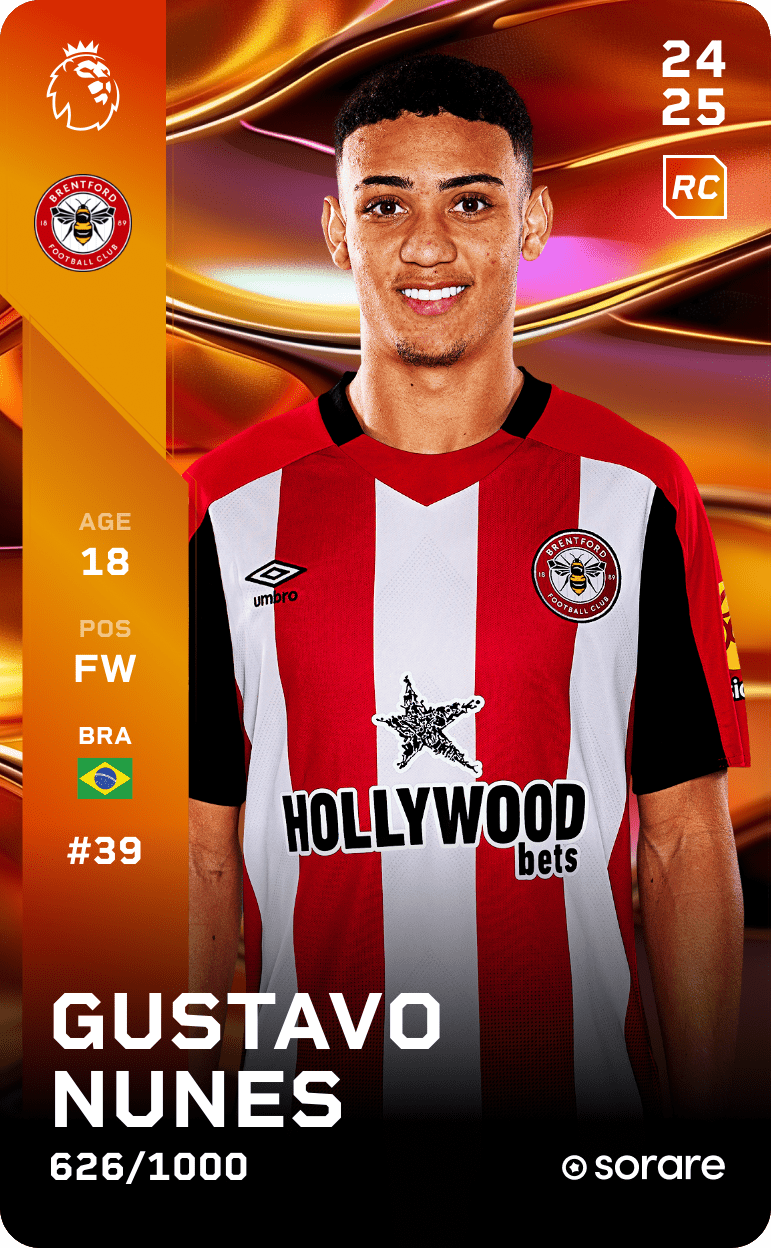 Gustavo Nunes 2024-25 • Limited 626/1000