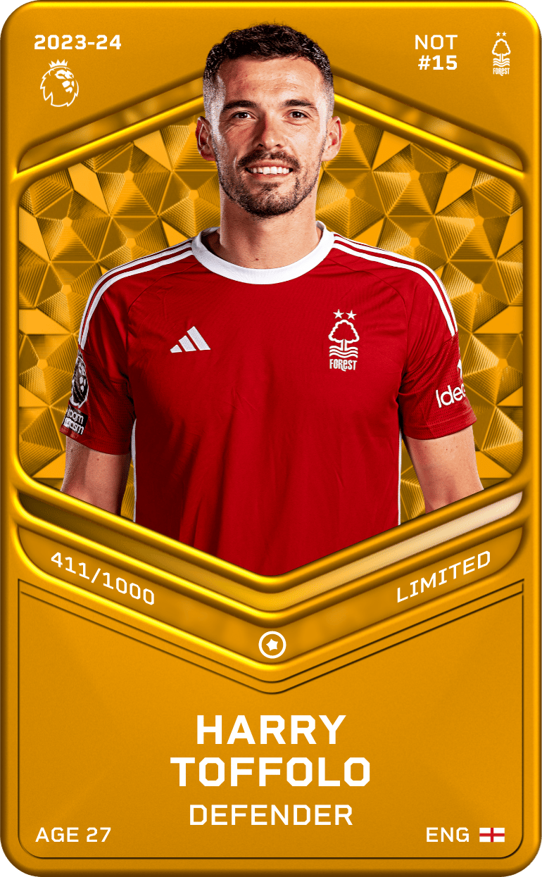 Harry Toffolo 2023-24 • Limited 411/1000