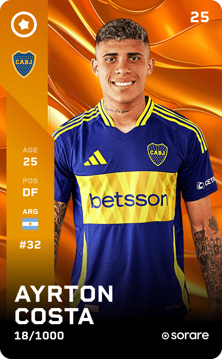 Ayrton Costa 2025-26 • Limited 18/1000