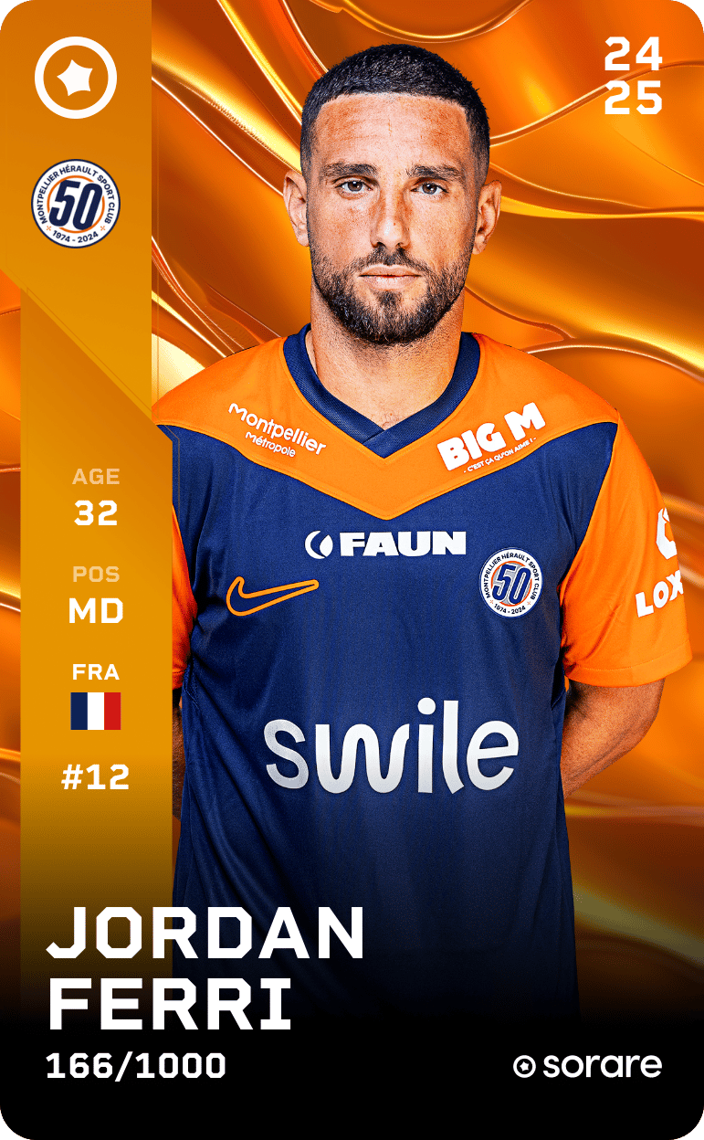 Jordan Ferri 2024-25 • Limited 166/1000