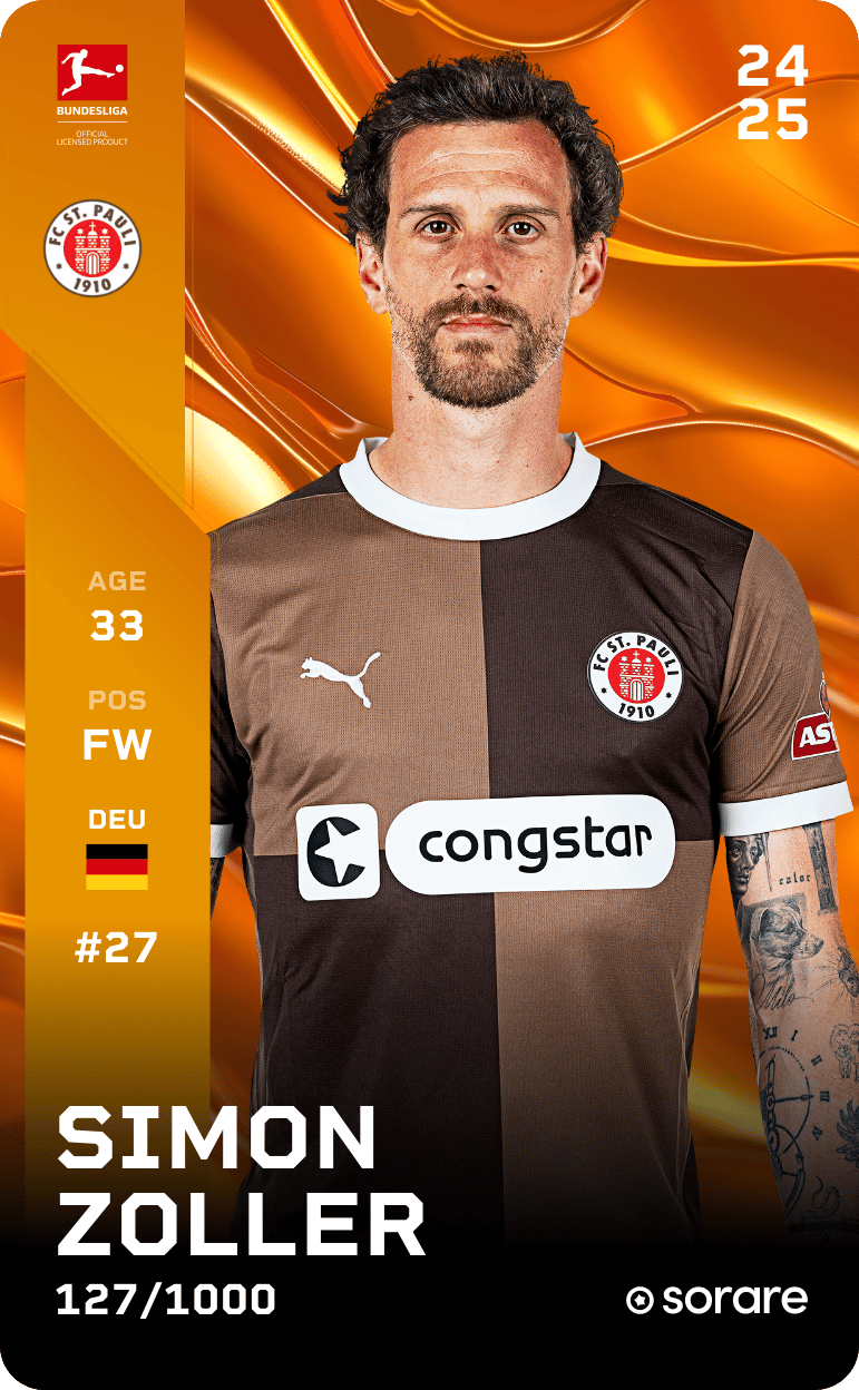 Simon Zoller 2024-25 • Limited 127/1000