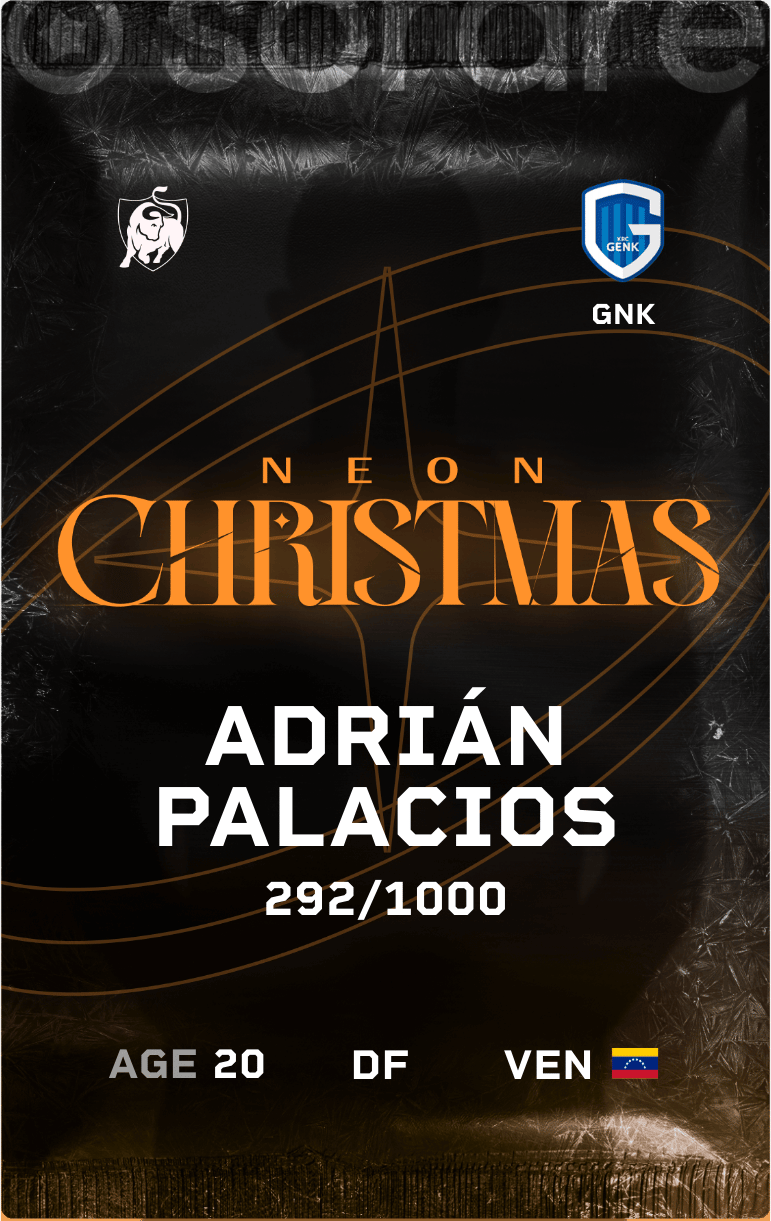 Adrián Palacios 2024-25 • Limited 292/1000