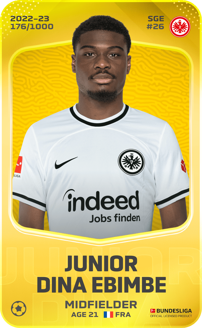 Junior Dina Ebimbe 2022-23 • Limited 176/1000