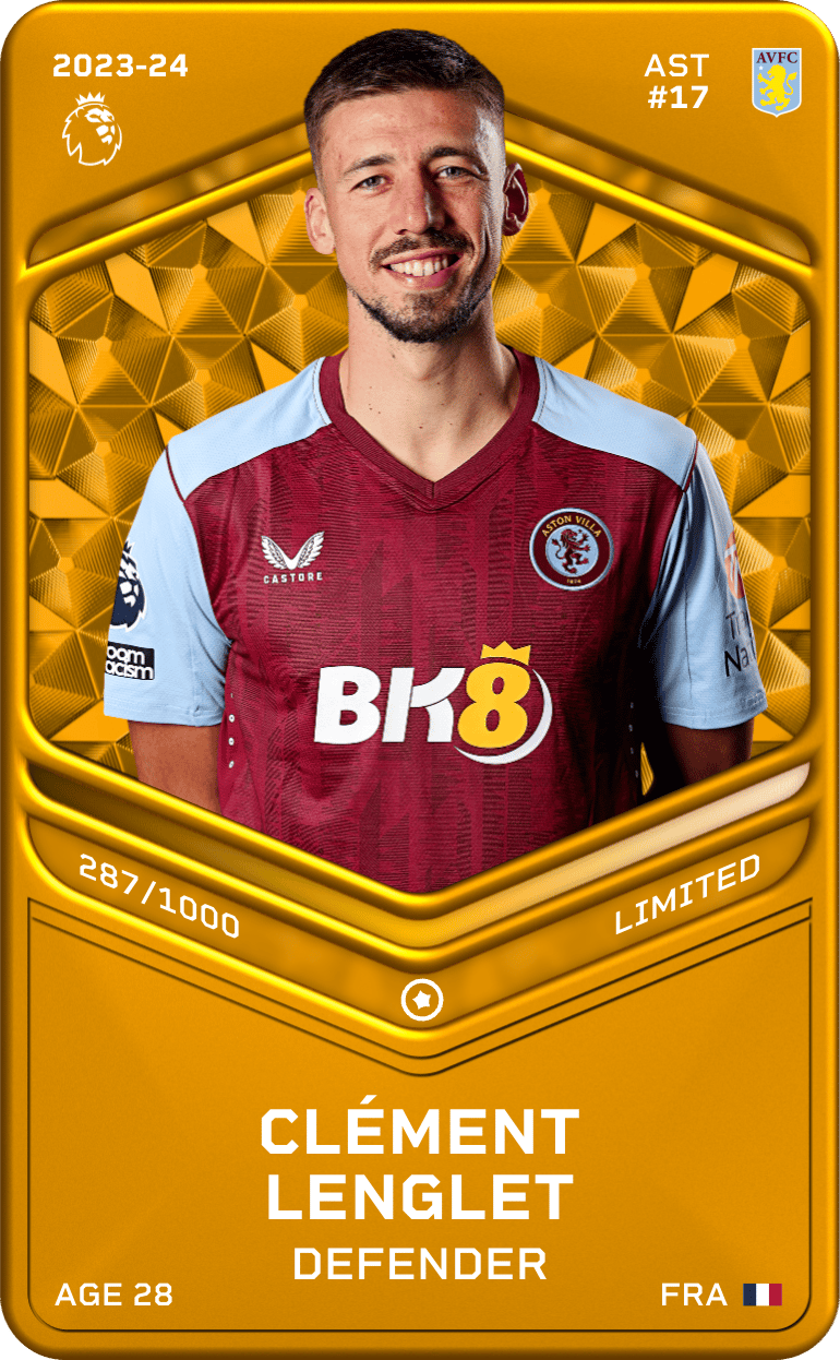 Clément Lenglet 2023-24 • Limited 287/1000