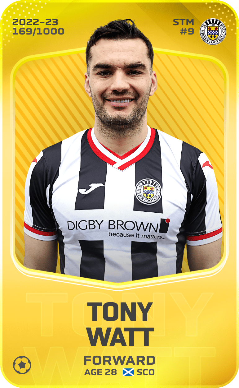 Tony Watt 2022-23 • Limited 169/1000