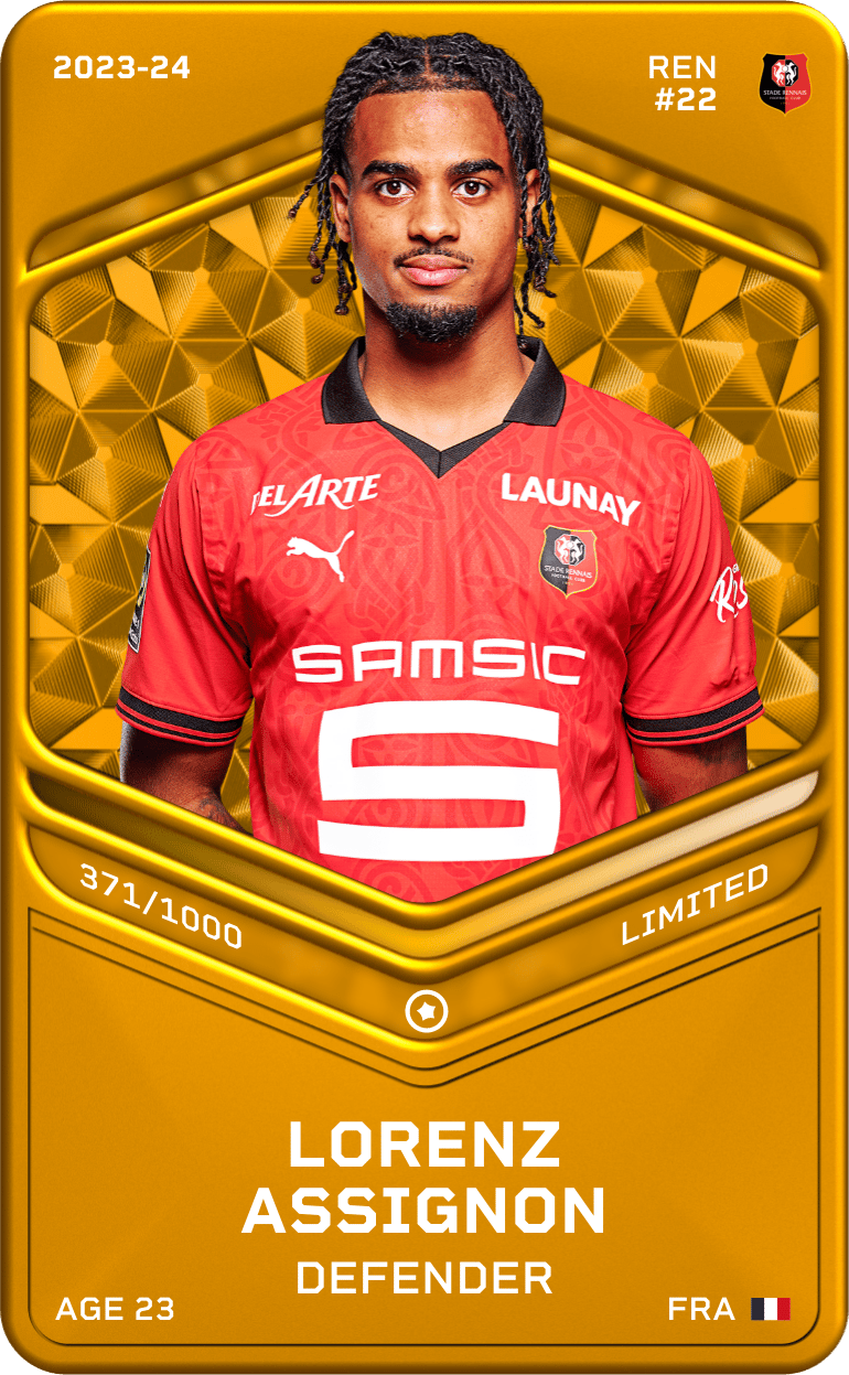 Lorenz Assignon 2023-24 • Limited 371/1000