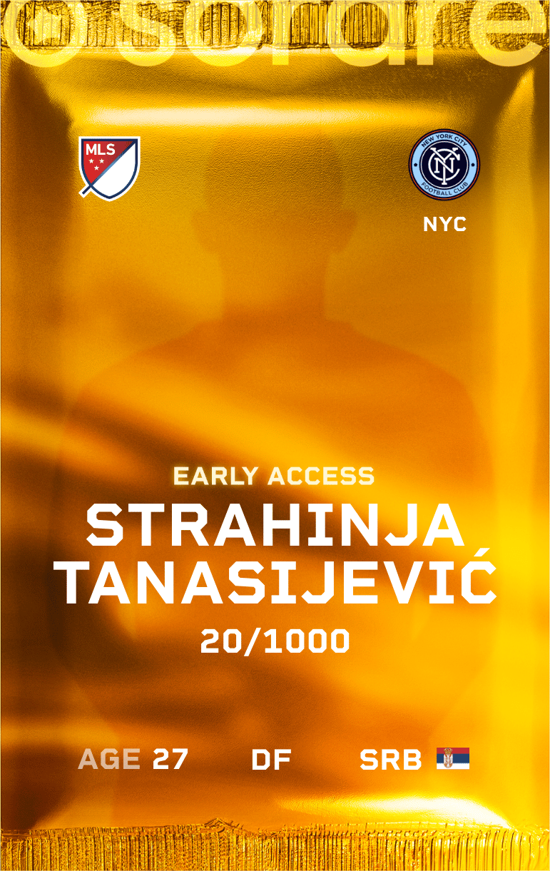 Strahinja Tanasijević 2025-26 • Limited 20/1000