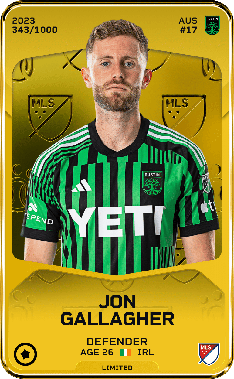 Jon Gallagher 2023-24 • Limited 343/1000