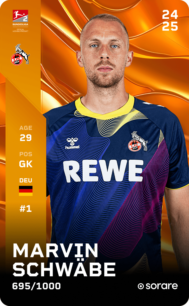 Marvin Schwäbe 2024-25 • Limited 695/1000