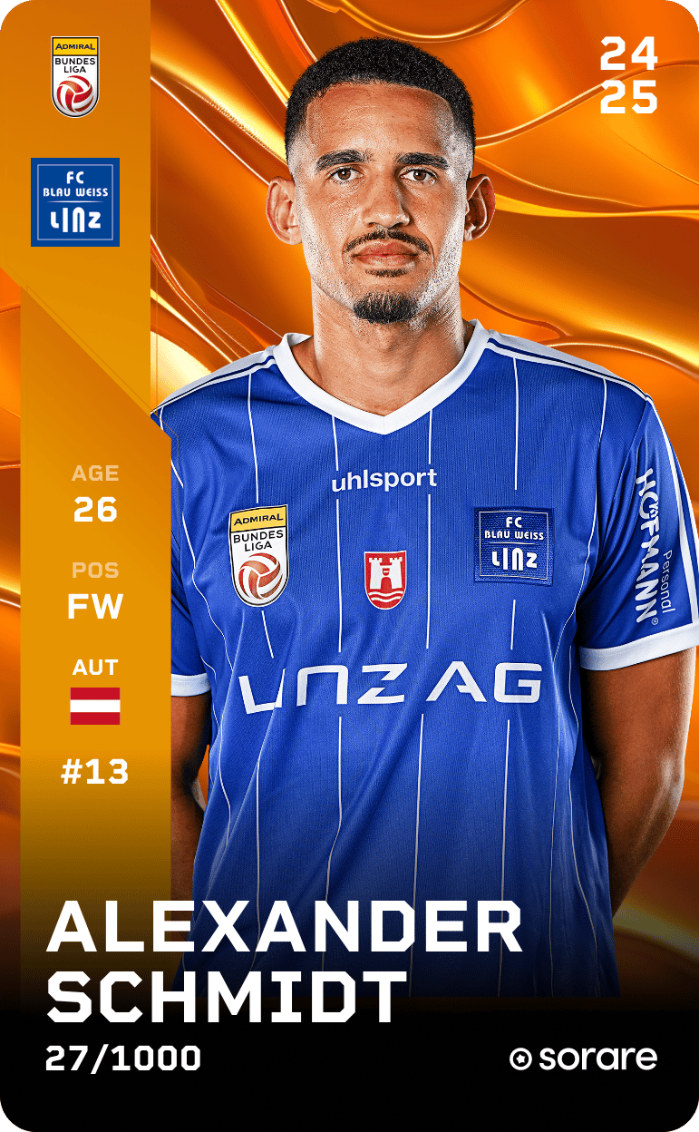 Alexander Schmidt 2024-25 • Limited 27/1000
