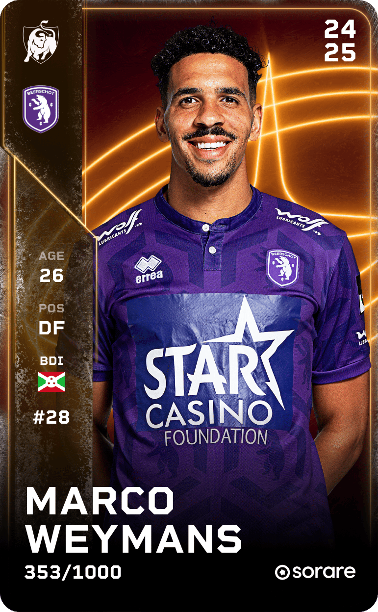 Marco Weymans 2024-25 • Limited 353/1000