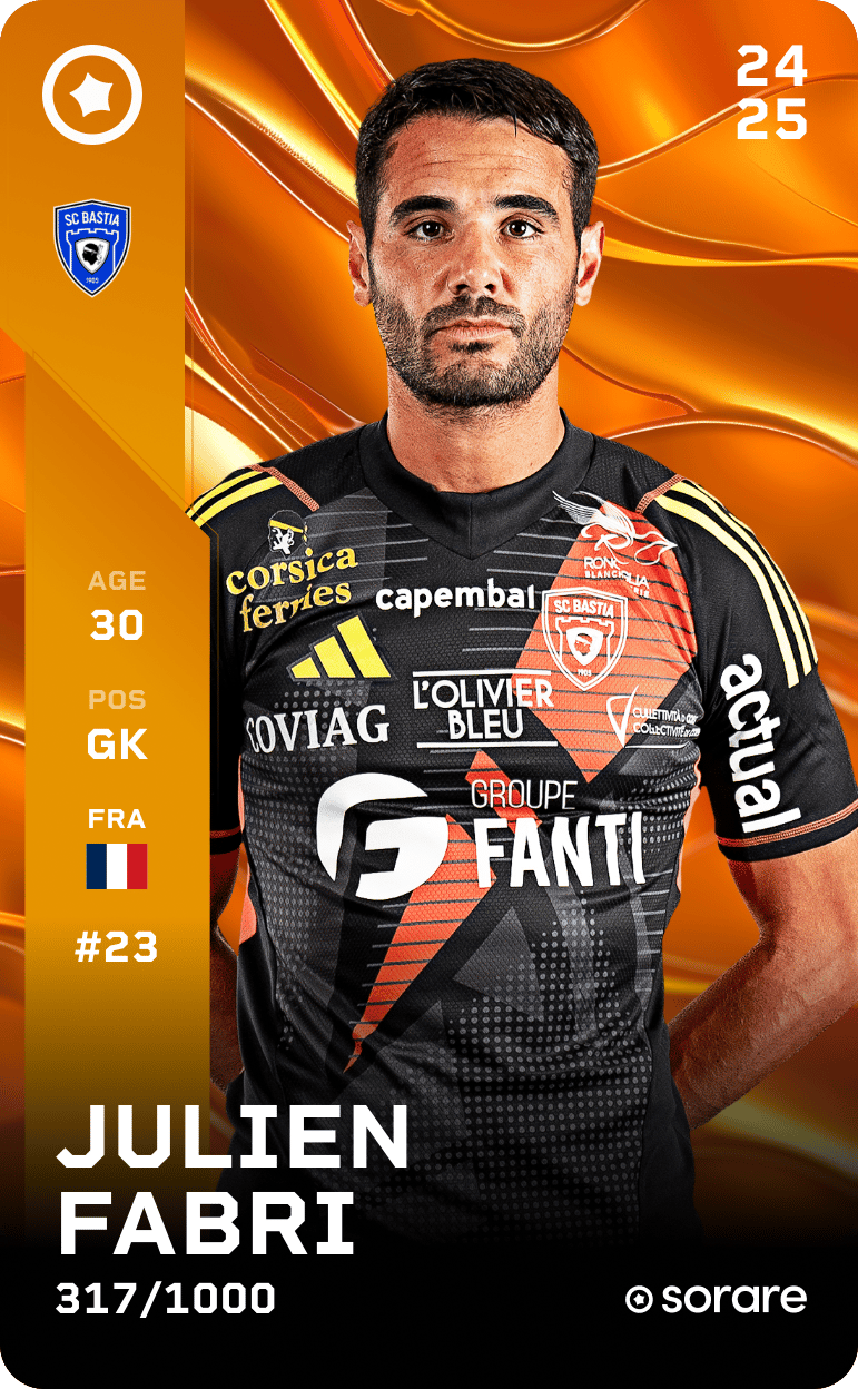 Julien Fabri 2024-25 • Limited 317/1000