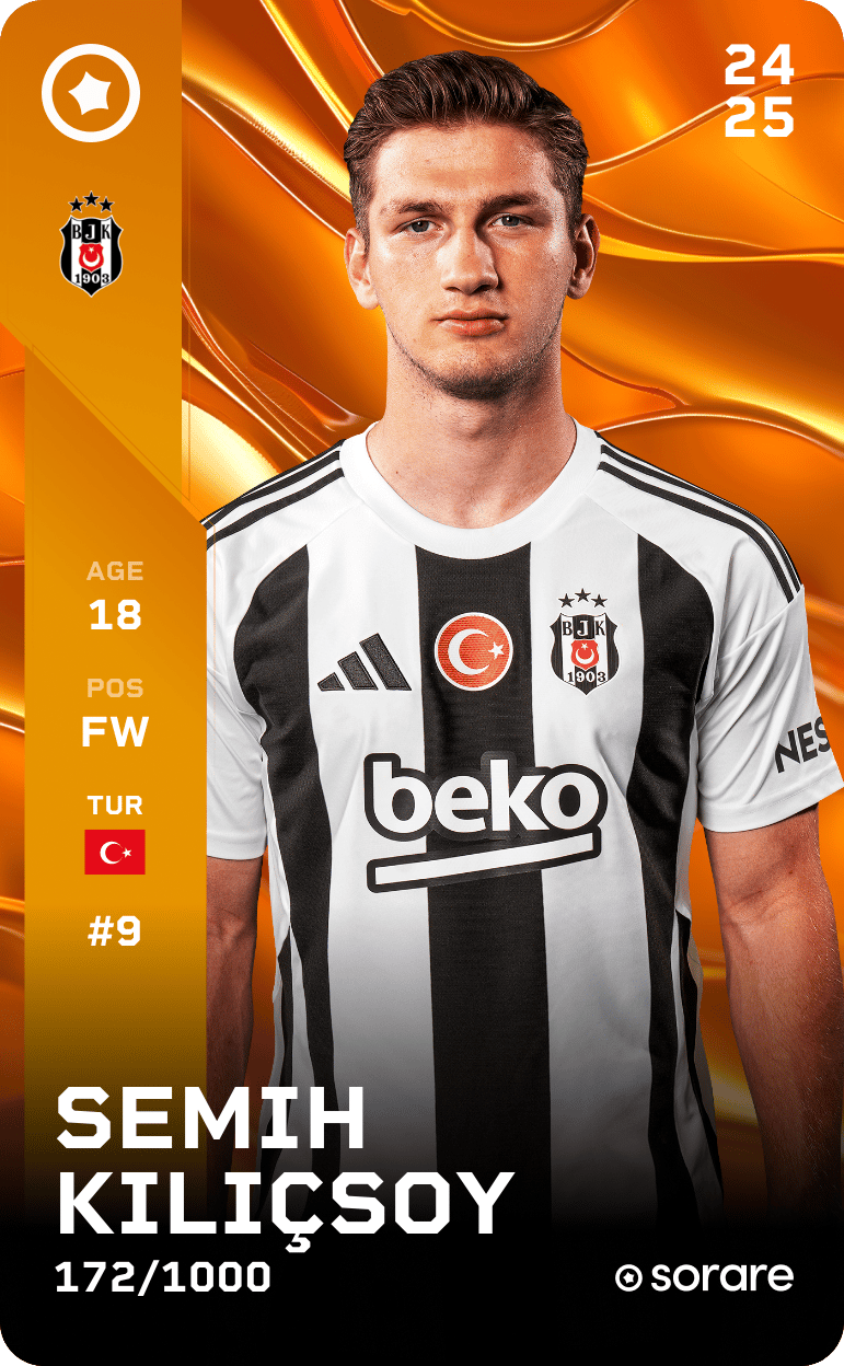 Semih Kılıçsoy 2024-25 • Limited 172/1000