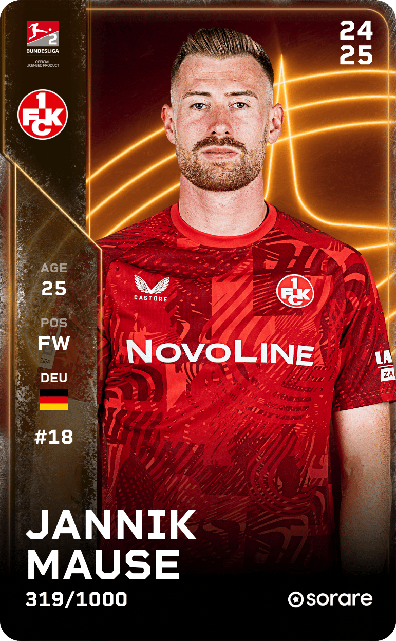 Jannik Mause 2024-25 • Limited 319/1000