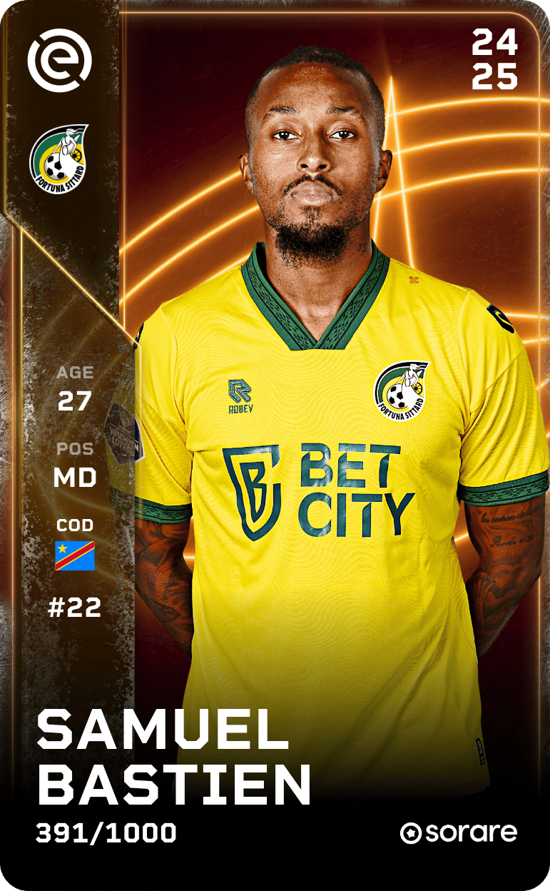 Samuel Bastien 2024-25 • Limited 391/1000