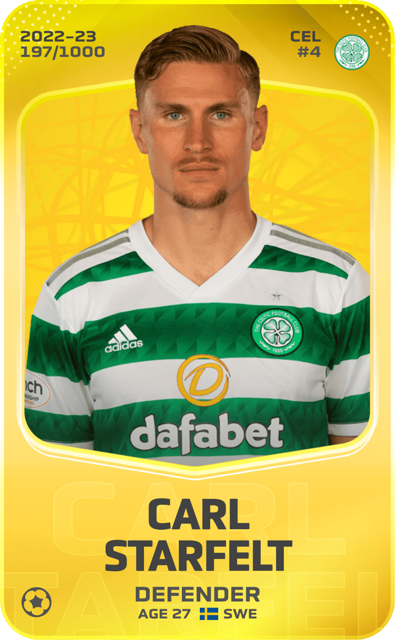 Carl Starfelt 2022-23 • Limited 197/1000