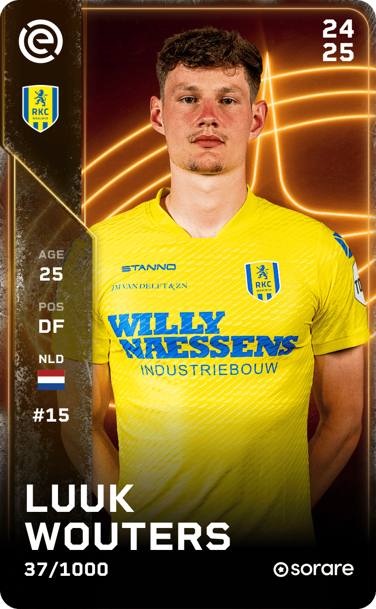 Luuk Wouters 2024-25 • Limited 37/1000